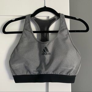 adidas Sports Bra Grey